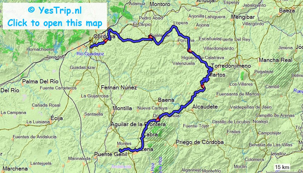 xxx 06 Spanje 2023 Route xxx